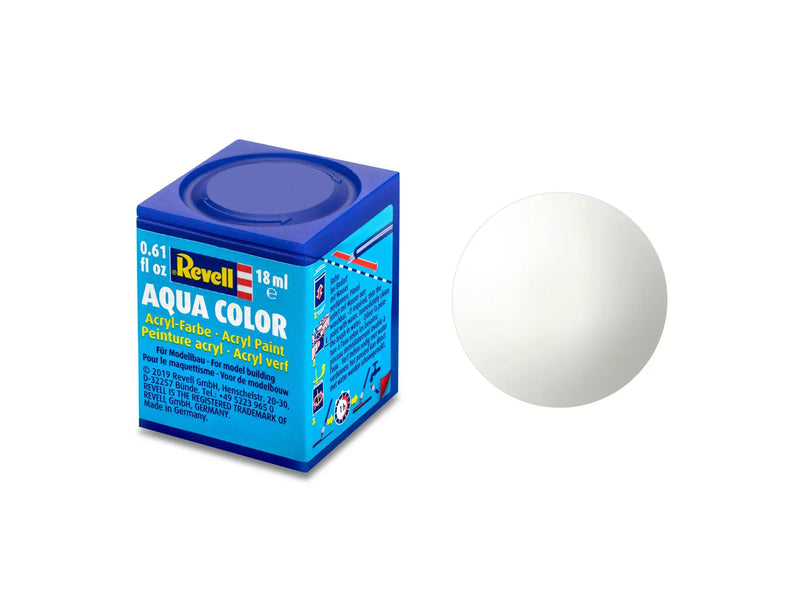 Chargez l'image dans la visionneuse de la galerie, Revell Aqua Color Acrylic Paint 18ml - Gloss "White" (RAL 9010)