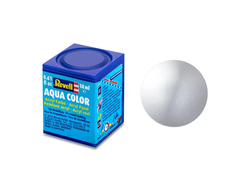 Load image into Gallery viewer, Revell Aqua Color Acrylic Paint 18ml - Metallic "Aluminum"