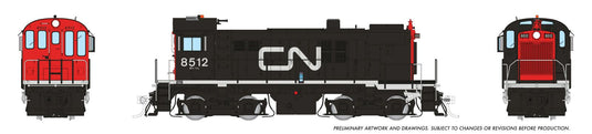 Rapido Trains HO Scale MLW S-13 (DC/DCC/Sound): CN - Noodle