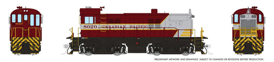 Rapido Trains HO Scale MLW RS23 (DC/DCC/Sound): CPR - Block