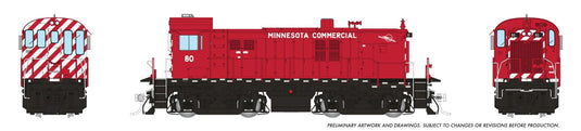 Rapido Trains HO Scale MLW RS23 (DC/DCC/Sound): Minnesota Commercial : #80
