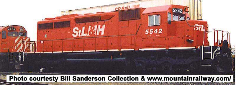 Load image into Gallery viewer, Bowser Executive HO GMD SD40 - w/DCC & Sound - St. Lawrence & Hudson