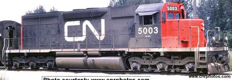 Chargez l'image dans la visionneuse de la galerie, Bowser Executive HO GMD SD40 - w/DCC & Sound - Canadian National (Wet Noodle)