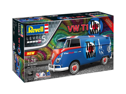 Revell Germany 1/24 VW T1 The Who Gift Set