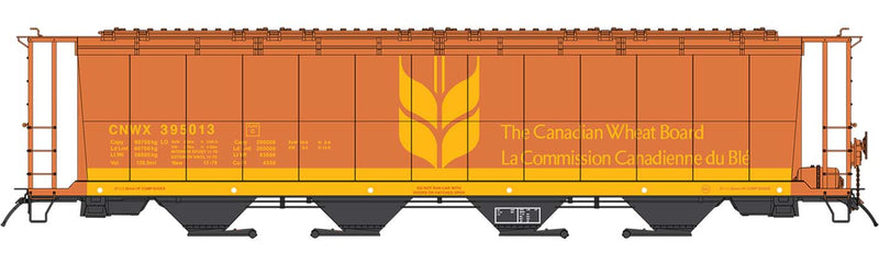 Load image into Gallery viewer, Intermountain HO Cylindrical Hoppers w/Trough Hatch - Canadian Wheat Board/CNWX
