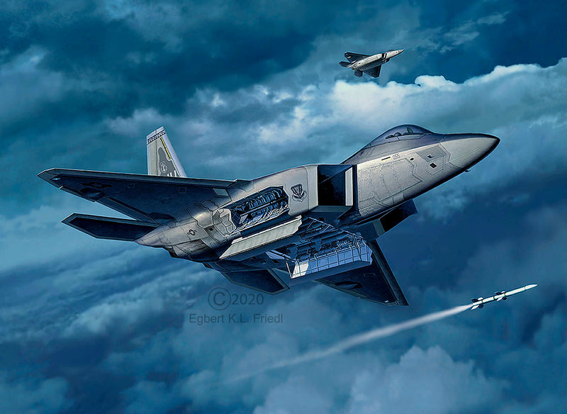 Load image into Gallery viewer, Revell Germany 1/72 Lockheed Martin F-22A Raptor