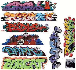 Blair Line Graffiti Decals Mega Set - Set #9 pkg(9)
