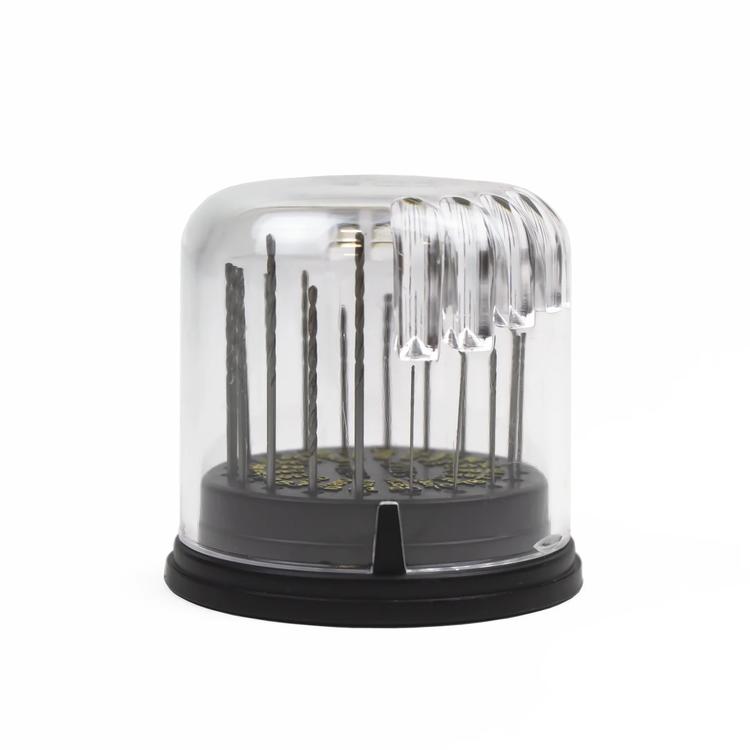Load image into Gallery viewer, Excel 20-Piece Drill Set #61 to #80 Bits with Dome Stand