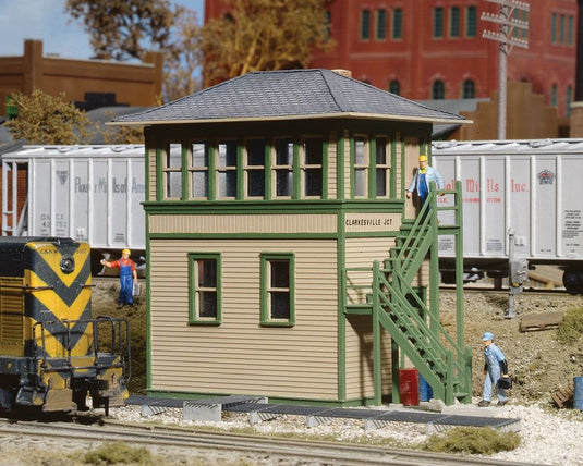 Walthers Cornerstone HO Interlocking Tower - Kit