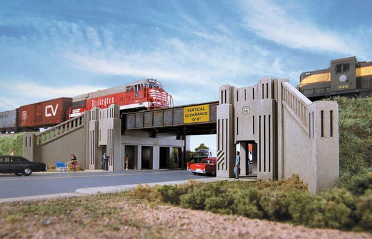Walthers Cornerstone HO Art Deco Highway Underpass - Kit