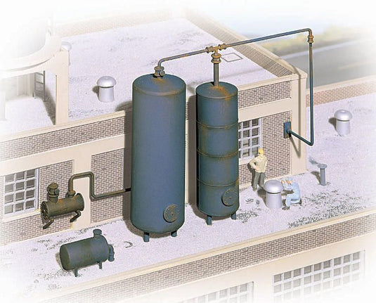 Walthers Cornerstone HO Industrial Storage Tanks - Kit