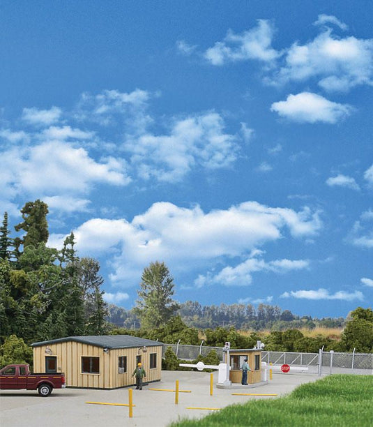 Walthers Cornerstone HO Modern Guard Shack - Kit
