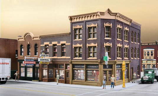 Walthers Cornerstone HO Merchant's Row V - Kit