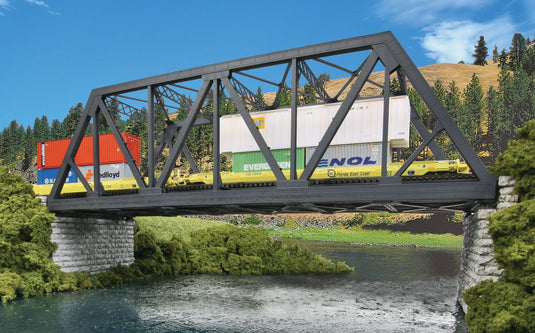 Walthers Cornerstone HO Modernized Double-Track Railroad Truss Bridge - Kit