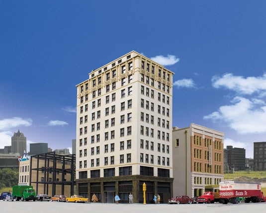 Walthers Cornerstone HO Ashmore Hotel - Kit