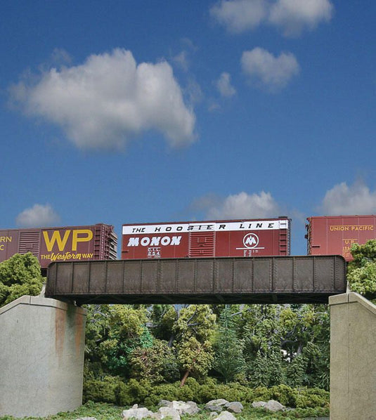 Walthers Cornerstone HO 70' Single-Track Railroad Through Girder Bridge - Kit