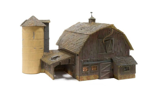 Woodland Scenics HO Built & Ready - Assembled - Old Weathered Barn