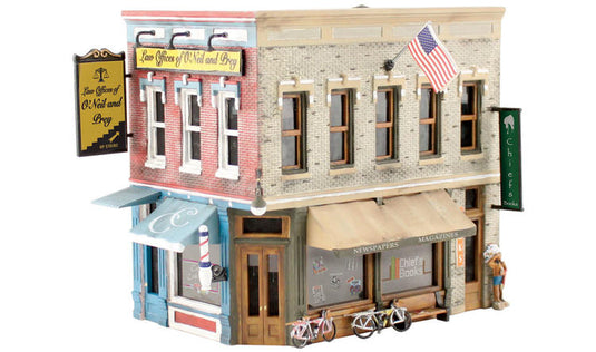 Woodland Scenics HO Main Street Mercantile - Kit