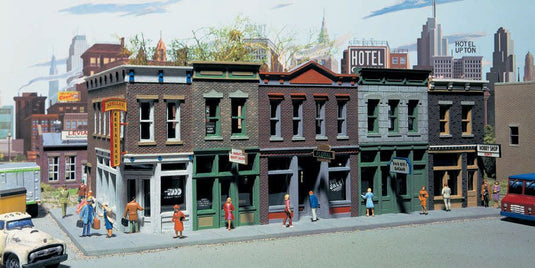 Walthers Cornerstone HO Merchant's Row I - Kit