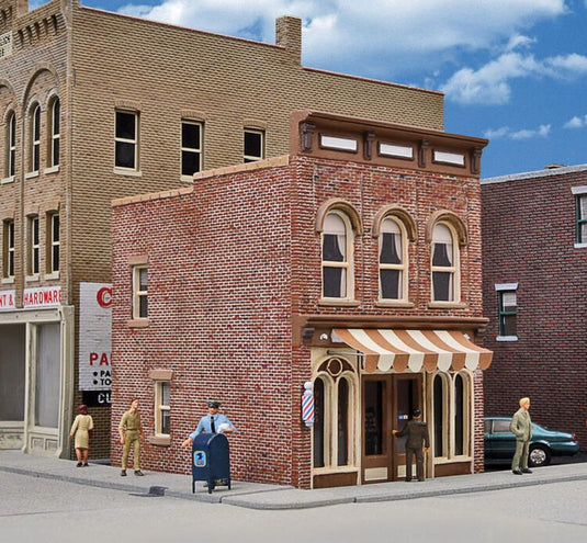 Walthers Cornerstone HO Vic's Barber Shop - Kit