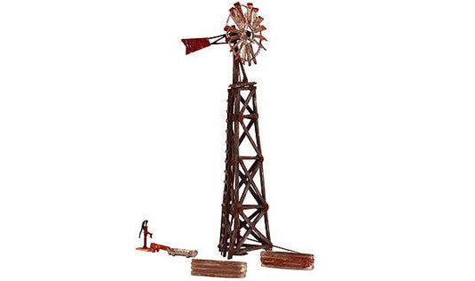 Woodland Scenics HO Built & Ready - Assembled - Old Windmill