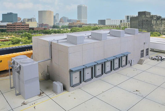 Walthers Cornerstone HO Modern Cold Storage Warehouse - Kit