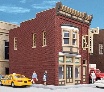 Walthers Cornerstone HO Perfect Perk Cafe - Kit