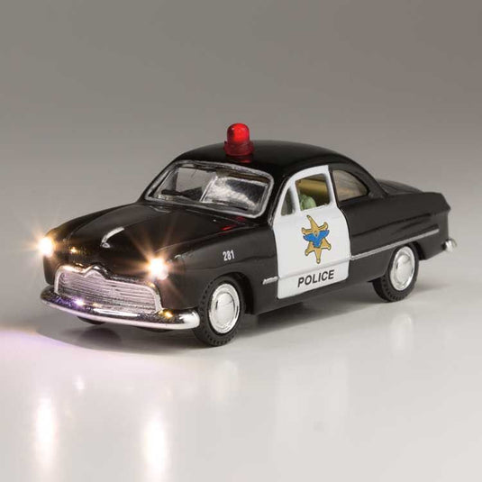 Woodland Scenics Just Plug HO Lighted Vehicle - Police car