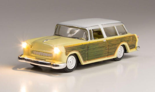 Woodland Scenics Just Plug HO Lighted Vehicles - Station wagon
