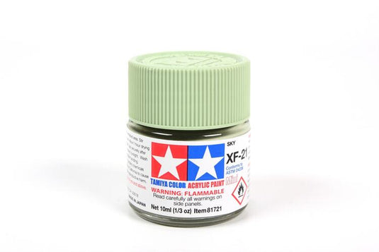 Tamiya Paint XF21 Flat Sky 10ml.