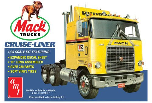 AMT 1/25 Mack Cruiser Liner Semi Tractor