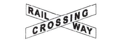 Signalisation C&G HO Railway Crossing (CN-CP)