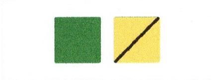 Signalisation C&G HO CN Limite de Vitesse (Jaune) / Fin de limite (Vert) (Règle 43)