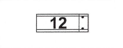 Signalisation C&G HO CP Indicateur Milliaire d'Aiguillage