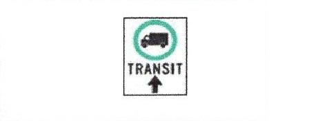 Signalisation C&G HO Circulation de Transit