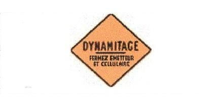 Signalisation C&G HO Zone de Dynamitage