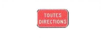 Signalisation C&G HO Arrêt Toutes Directions