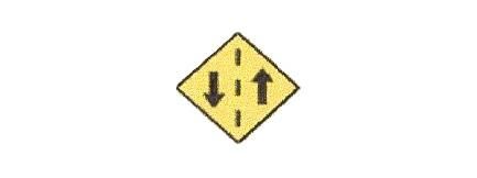Signalisation C&G HO Circulation à double sens