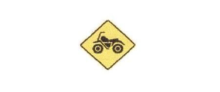 Signalisation C&G HO Passage de VTT