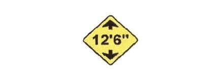 Signalisation C&G HO Signal avancé de hauteur libre (Custom)