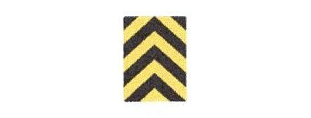 Chargez l'image dans la visionneuse de la galerie, Signalisation C&G HO – Balise à chevrons – Chevrons doubles (D-290)