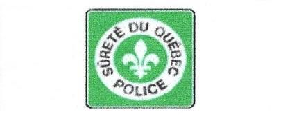 Signalisation C&G HO Sûreté du Québec Police (A)