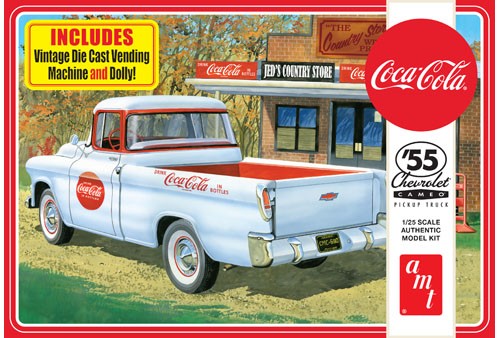 AMT 1/25 Coca Cola 1955 Chevy Cameo Pickup Truck