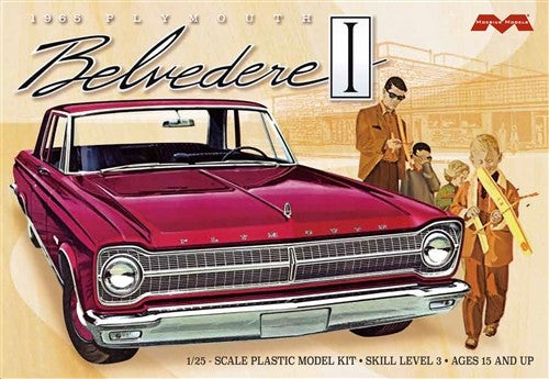 Chargez l'image dans la visionneuse de la galerie, Moebius 1/25 1965 Plymouth Belvedere