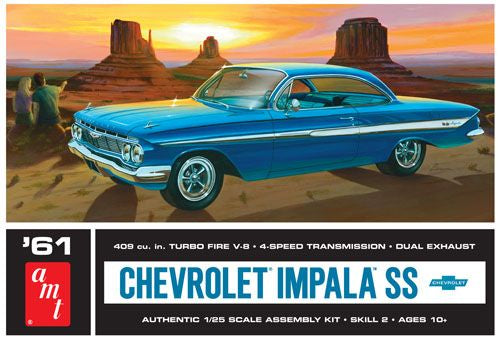 AMT 1/25 1961 Chevy Impala SS