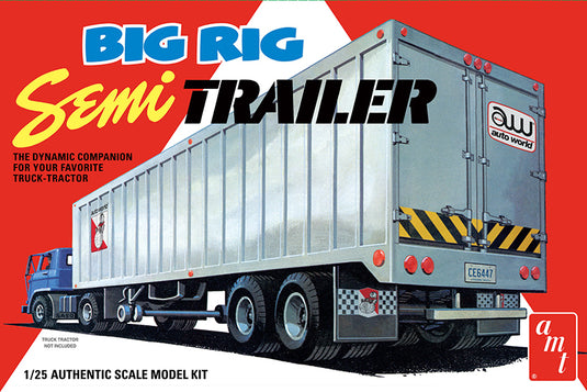 AMT 1/25 Big Rig Semi Trailer