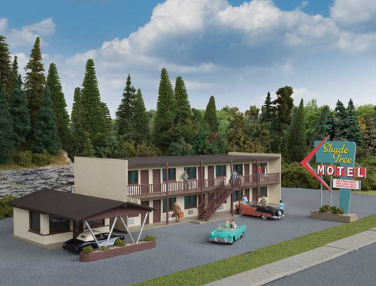 Walthers Cornerstone HO Vintage Motor Hotel - Kit