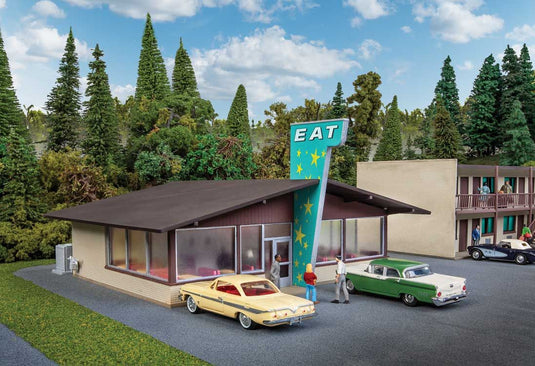 Walthers Cornerstone HO Vintage Motor Restaurant - Kit