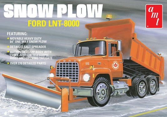 AMT 1/25 Ford LNT-8000 Snow Plow