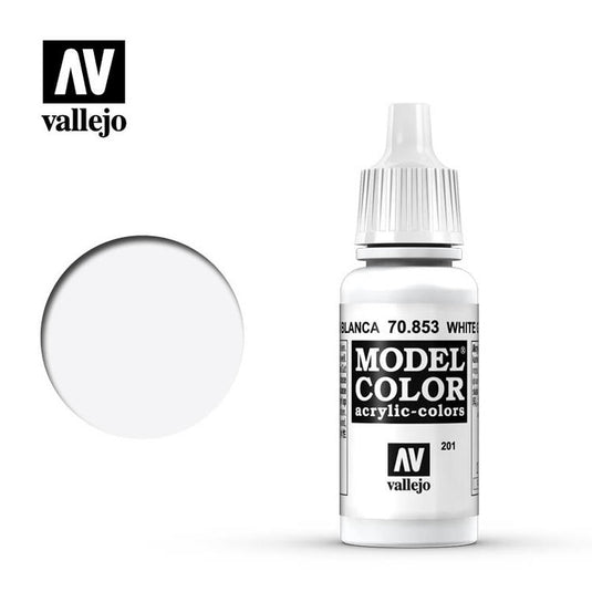 Vallejo White Glaze 17ml. (Discontinued)